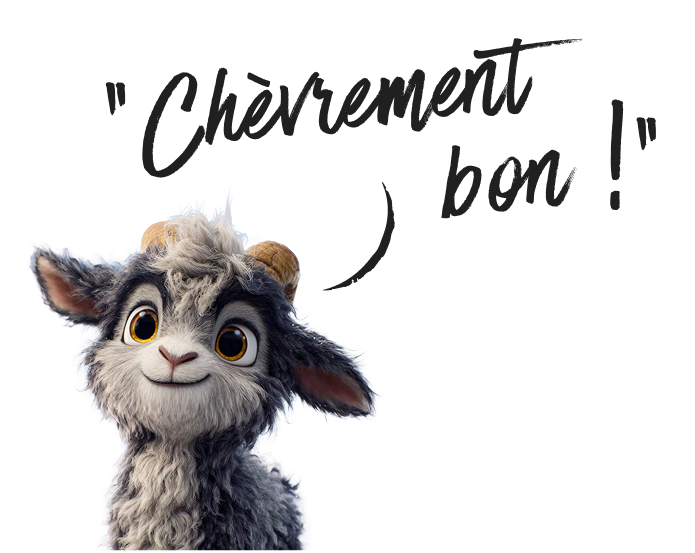 La mascotte chèvre de Jonathan : Chèvrement bon !